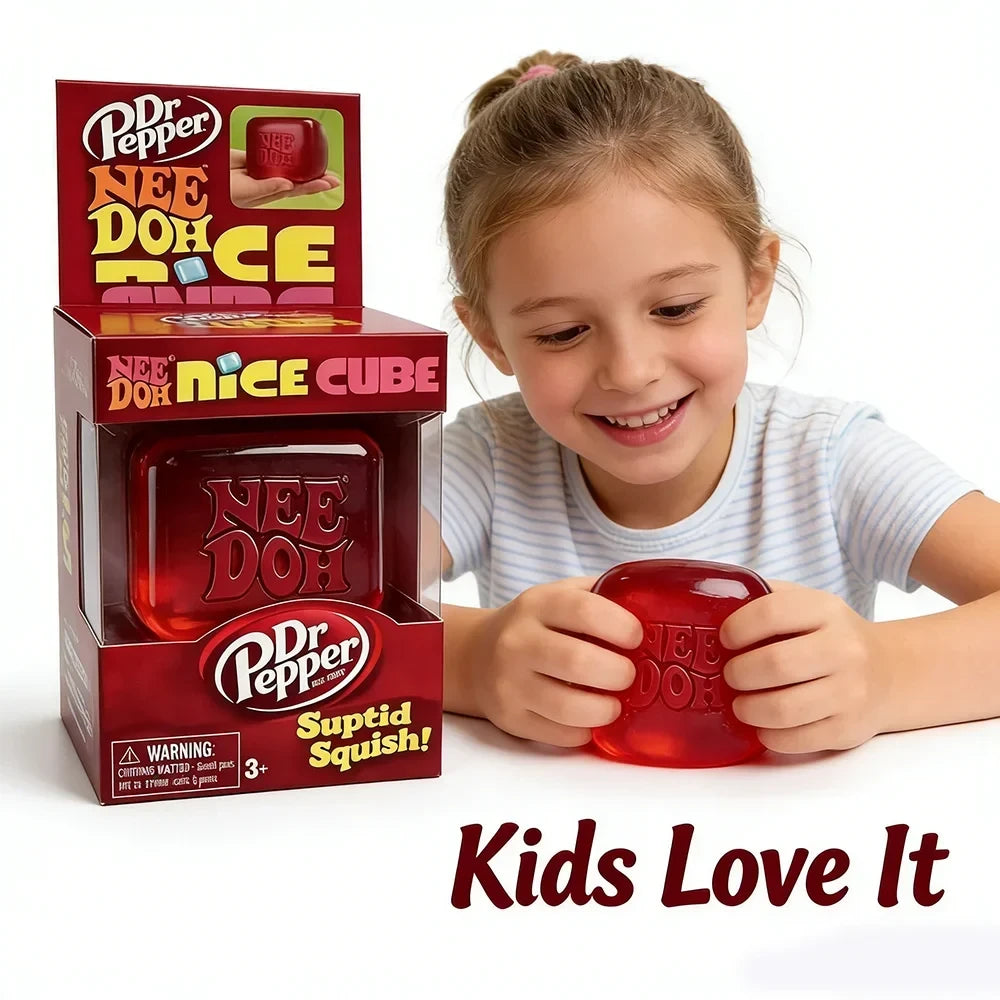 Dr Pepper NeeDoh Fidget Cube