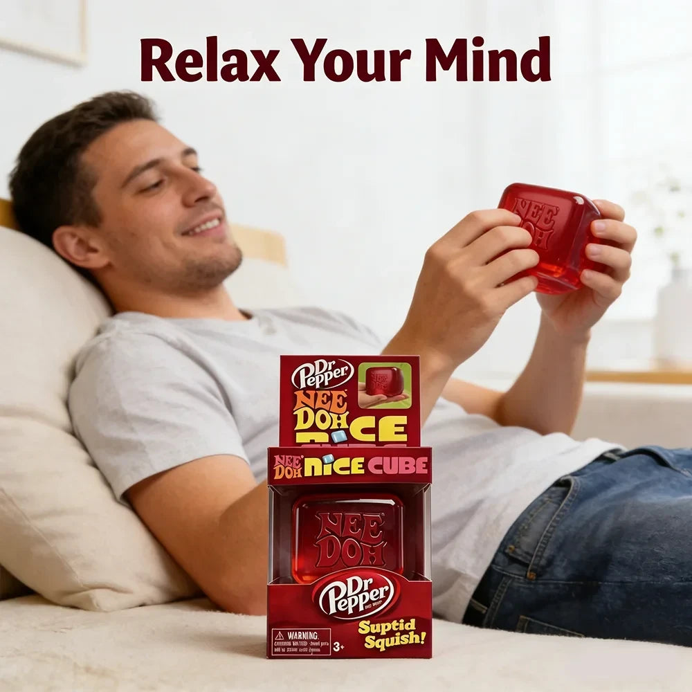 Dr Pepper NeeDoh Fidget Cube